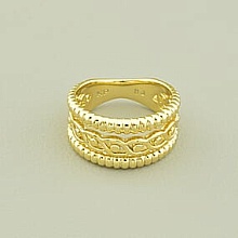 картинка Кольцо 'XUPING' (позолота 18к (лимонная)) от магазина Wolves