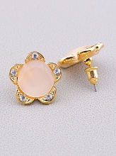 картинка Серьги 'Fashion' Кошачий глаз Бижутерный сплав от магазина Wolves