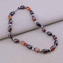 картинка Бусы Агат Гематит 47 см от магазина Wolves