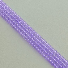 картинка Нитка Чешский хрусталь 41 см 3 мм (Без замка) от магазина Wolves