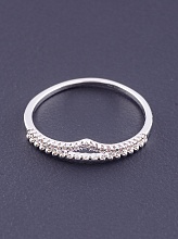 картинка Кольцо Фианит  (Серебро) от магазина Wolves