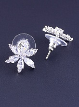 картинка Серьги 'Big Dipper' Фианит (родий) от магазина Wolves