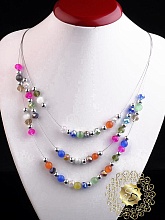 картинка Бусы Кошачий глаз 48 см от магазина Wolves