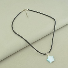 картинка Подвеска 'SUNSTONES' Кошачий глаз 45 см от магазина Wolves