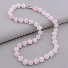 картинка Бусы Розовый кварц 45 см от магазина Wolves