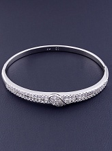 картинка Браслет 'XUPING' (родий) от магазина Wolves