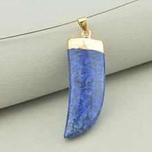 картинка Кулон Лазурит 40x14мм от магазина Wolves