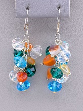 картинка Серьги Чешский хрусталь от магазина Wolves