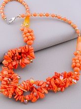 картинка Бусы Коралл Сrystal 60 см от магазина Wolves