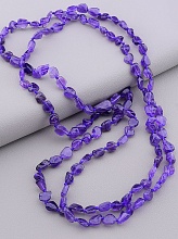 картинка Бусы 'SUNSTONES' Аметист 120 см от магазина Wolves