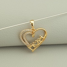 картинка Кулон 'XUPING' Фианит  (позолота 18к) от магазина Wolves