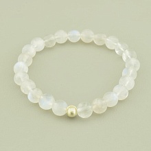 картинка Браслет 'SUNSTONES' Лунный камень 19 см от магазина Wolves