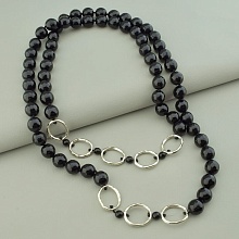 картинка Бусы 'SUNSTONES' Агат 104 см от магазина Wolves