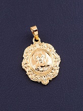 картинка Ладанка 'XUPING' (позолота 18к) от магазина Wolves