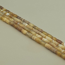 картинка Нитка Агат 38 см (Без замка) от магазина Wolves