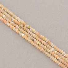 картинка Нитка Солнечный камень 39 см 3 мм (Без замка) от магазина Wolves