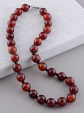 картинка Бусы Сердолик Чешский хрусталь 43 см от магазина Wolves