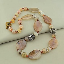 картинка Бусы Агат Сердолик 80 см от магазина Wolves