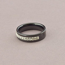 картинка Кольцо Керамика Фианит от магазина Wolves