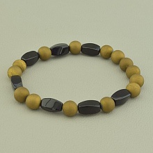 картинка Браслет 'SUNSTONES' Агат 19 см от магазина Wolves