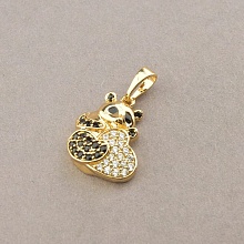 картинка Кулон 'XUPING' Фианит (позолота 18к) от магазина Wolves