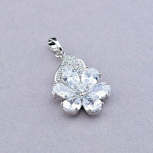 картинка Кулон 'XUPING' Фианит  (родий) от магазина Wolves