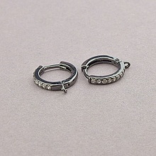 картинка Швензы Пара Фианит хром 13х13см от магазина Wolves