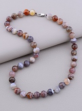 картинка Бусы 'SUNSTONES' Агат 46 см от магазина Wolves