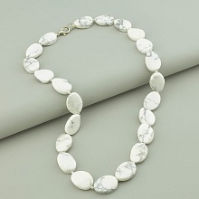 картинка Бусы Кахолонг 47 см от магазина Wolves