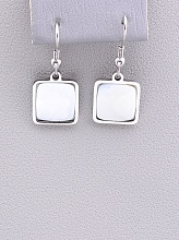 картинка Серьги Перламутр 35x11мм от магазина Wolves