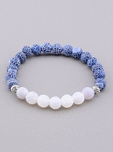 картинка Браслет 'SUNSTONES' Агат 18 см от магазина Wolves