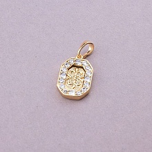 картинка Кулон 'XUPING' Фианит (позолота 18к) от магазина Wolves