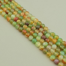 картинка Нитка Агат 38 см 8 мм (Без замка) от магазина Wolves