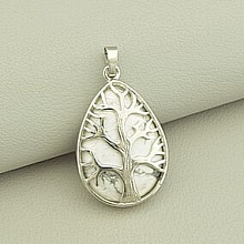 картинка Кулон Кахолонг 40x23мм от магазина Wolves