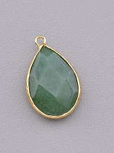 картинка Кулон Нефрит 30x18 4 9 г от магазина Wolves