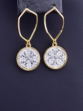 картинка Серьги 'FJ' Сrystal от магазина Wolves