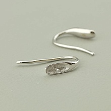 картинка Швензы Пара Серебро(925) 15х10 мм от магазина Wolves