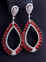 картинка Серьги 'XUPING'  (родий) от магазина Wolves