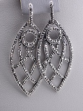 картинка Серьги 'FJ' Сrystal Бижутерный сплав25 8 г от магазина Wolves