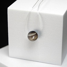 картинка Чокер невидимка с камнем Агат (серый) от магазина Wolves