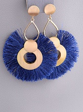 картинка Серьги Нитки 'FJ' от магазина Wolves