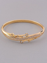 картинка Браслет 'XUPING' Фианит 17 см (позолота 18к) от магазина Wolves