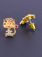 картинка Серьги Стразы от магазина Wolves