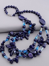 картинка Бусы Каирская ночь 62 см от магазина Wolves