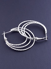 картинка Серьги 'Fashion' 40х2мм от магазина Wolves