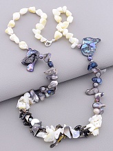 картинка Бусы 'SUNSTONES' Перламутр Жемчуг 60 см от магазина Wolves