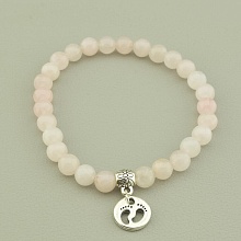 картинка Браслет 'SUNSTONES' Розовый кварц 17 см от магазина Wolves