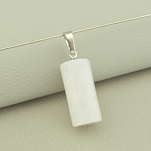 картинка Кулон Горный хрусталь 20x10мм от магазина Wolves