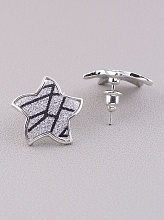 картинка Серьги 'Fashion' Сrystal Бижутерный сплав4 34 г от магазина Wolves