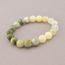 картинка Браслет 'SUNSTONES' Яшма  18 см от магазина Wolves